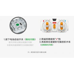 RASTAR 92700 92710 AUDI RS Q E-TRON 1:14 tỷ lệ 1:14 bộ đồ chơi xếp lắp ráp ghép mô hình Technic Kỹ Thuật Công Nghệ Cao Mô Hình Phương Tiện 1432 khối