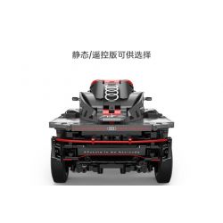 RASTAR 92700 92710 AUDI RS Q E-TRON 1:14 tỷ lệ 1:14 bộ đồ chơi xếp lắp ráp ghép mô hình Technic Kỹ Thuật Công Nghệ Cao Mô Hình Phương Tiện 1432 khối