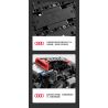 RASTAR 92700 92710 AUDI RS Q E-TRON 1:14 tỷ lệ 1:14 bộ đồ chơi xếp lắp ráp ghép mô hình Technic Kỹ Thuật Công Nghệ Cao Mô Hình Phương Tiện 1432 khối