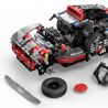 RASTAR 92700 92710 AUDI RS Q E-TRON 1:14 tỷ lệ 1:14 bộ đồ chơi xếp lắp ráp ghép mô hình Technic Kỹ Thuật Công Nghệ Cao Mô Hình Phương Tiện 1432 khối