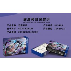 ZHEGAO 917006 MECHA REBORN GALE bộ đồ chơi xếp lắp ráp ghép mô hình MECHA REBIRTH 1046 khối