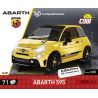 COBI 24601 20502 XE ĐỘ ABARTH 595 tỷ lệ 1:35 bộ đồ chơi xếp lắp ráp ghép mô hình Racers ABARTH 595 COMPETIZIONE Đua Tốc Độ 71 khối
