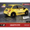 COBI 24601 20502 XE ĐỘ ABARTH 595 tỷ lệ 1:35 bộ đồ chơi xếp lắp ráp ghép mô hình Racers ABARTH 595 COMPETIZIONE Đua Tốc Độ 71 khối
