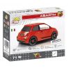 COBI 24601 20502 XE ĐỘ ABARTH 595 tỷ lệ 1:35 bộ đồ chơi xếp lắp ráp ghép mô hình Racers ABARTH 595 COMPETIZIONE Đua Tốc Độ 71 khối