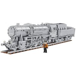 COBI 6282 6283 6281 6287 ĐẦU MÁY HƠI NƯỚC DR BR 52 tỷ lệ 1:35 bộ đồ chơi xếp lắp ráp ghép mô hình City DR BR 52 STEAM LOCOMOTIVE Thành Phố 2505 khối