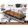 COBI 6284 XE TẢI SÀN HẠNG NẶNG LOẠI SSYS bộ đồ chơi xếp lắp ráp ghép mô hình City Thành Phố 424 khối