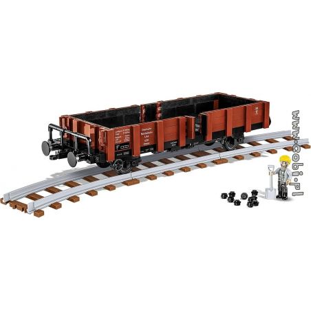 COBI 6285 TOA XE CHỞ HÀNG LOẠI OMMR 32 "LINZ" bộ đồ chơi xếp lắp ráp ghép mô hình City Thành Phố 584 khối