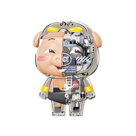 JAKI JK6807 6807 JK6808 6808 CƠ THỂ TỪ TÍNH LỢN bộ đồ chơi xếp lắp ráp ghép mô hình Movie & Game GGBOND Phim Và Trò Chơi