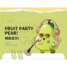 LOZ 8848 TIỆC TRÁI CÂY HI SING LITTLE DUCK PEAR bộ đồ chơi xếp lắp ráp ghép mô hình FRUIT PARTY