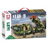 LE YI 81018 TÊN LỬA PHÒNG KHÔNG HONGQI-9 bộ đồ chơi xếp lắp ráp ghép mô hình Military Army HQ-9 ANTI-AIRCRAFT MISSILES SYSTEM Quân Sự Bộ Đội 638 khối