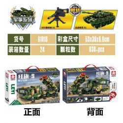 LE YI 81018 TÊN LỬA PHÒNG KHÔNG HONGQI-9 bộ đồ chơi xếp lắp ráp ghép mô hình Military Army HQ-9 ANTI-AIRCRAFT MISSILES SYSTEM Quân Sự Bộ Đội 638 khối