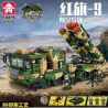 LE YI 81018 TÊN LỬA PHÒNG KHÔNG HONGQI-9 bộ đồ chơi xếp lắp ráp ghép mô hình Military Army HQ-9 ANTI-AIRCRAFT MISSILES SYSTEM Quân Sự Bộ Đội 638 khối