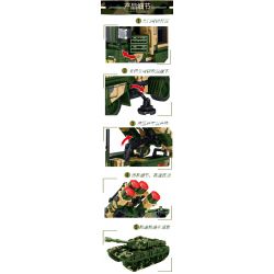 LE YI 81018 TÊN LỬA PHÒNG KHÔNG HONGQI-9 bộ đồ chơi xếp lắp ráp ghép mô hình Military Army HQ-9 ANTI-AIRCRAFT MISSILES SYSTEM Quân Sự Bộ Đội 638 khối