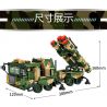 LE YI 81018 TÊN LỬA PHÒNG KHÔNG HONGQI-9 bộ đồ chơi xếp lắp ráp ghép mô hình Military Army HQ-9 ANTI-AIRCRAFT MISSILES SYSTEM Quân Sự Bộ Đội 638 khối