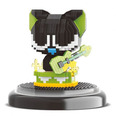 BALODY 18317 CUỘC ĐỜI CỦA LUO XIAOHEI NGHỆ SĨ GUITAR bộ đồ chơi xếp lắp ráp ghép mô hình Movie & Game Phim Và Trò Chơi