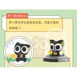 BALODY 18317 CUỘC ĐỜI CỦA LUO XIAOHEI NGHỆ SĨ GUITAR bộ đồ chơi xếp lắp ráp ghép mô hình Movie & Game Phim Và Trò Chơi