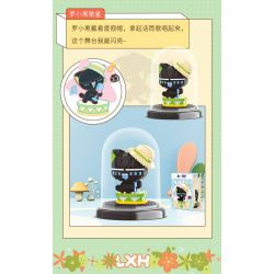 BALODY 18318 CUỘC ĐỜI CỦA LUO XIAOHEI BURGER bộ đồ chơi xếp lắp ráp ghép mô hình Movie & Game Phim Và Trò Chơi 698 khối