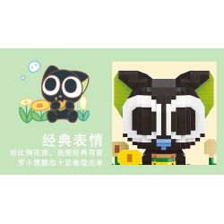 BALODY 18319 CUỘC ĐỜI CỦA LẠC TIỂU HẮC VUA KẸO bộ đồ chơi xếp lắp ráp ghép mô hình Movie & Game Phim Và Trò Chơi