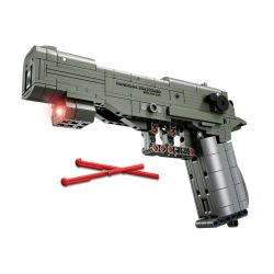 Kazi KY88035 88035 SÚNG NGẮN BORETTA M92F bộ đồ chơi xếp lắp ráp ghép mô hình Military Army Quân Sự Bộ Đội 360 khối