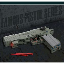 Kazi KY88035 88035 SÚNG NGẮN BORETTA M92F bộ đồ chơi xếp lắp ráp ghép mô hình Military Army Quân Sự Bộ Đội 360 khối