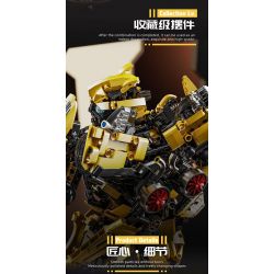 TMQ X8801 8801 10751 SÁNG TẠO CƠ KHÍ WASP MECHA bộ đồ chơi xếp lắp ráp ghép mô hình Technic Kỹ Thuật Công Nghệ Cao Mô Hình Phương Tiện 2688 khối