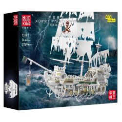 MouldKing 13193 Mould King 13193 TÀU CƯỚP BIỂN STYX bộ đồ chơi xếp lắp ráp ghép mô hình Pirates Of The Caribbean STYX PIRATE SHIP Cướp Biển Vùng Caribe 3769 khối