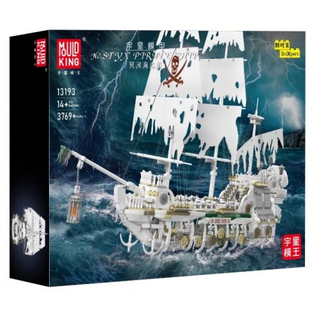 MouldKing 13193 Mould King 13193 TÀU CƯỚP BIỂN STYX bộ đồ chơi xếp lắp ráp ghép mô hình Pirates Of The Caribbean STYX PIRATE SHIP Cướp Biển Vùng Caribe 3769 khối