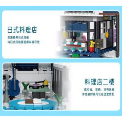 MorkModel 20201 Mork Model 20201 BIỆT THỰ NGHỈ DƯỠNG 3 TRONG 1 VEN BIỂN bộ đồ chơi xếp lắp ráp ghép mô hình Creator BEACH HOUSE Sáng Tạo 813 khối