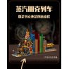 MorkModel 028005 Mork Model 028005 SÁCH TÀU STEAMPUNK bộ đồ chơi xếp lắp ráp ghép mô hình STEAMPUNK TRAIN BOOKEND 1252 khối
