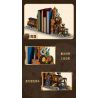 MorkModel 028005 Mork Model 028005 SÁCH TÀU STEAMPUNK bộ đồ chơi xếp lắp ráp ghép mô hình STEAMPUNK TRAIN BOOKEND 1252 khối