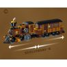 MorkModel 028005 Mork Model 028005 SÁCH TÀU STEAMPUNK bộ đồ chơi xếp lắp ráp ghép mô hình STEAMPUNK TRAIN BOOKEND 1252 khối