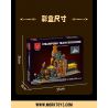 MorkModel 028005 Mork Model 028005 SÁCH TÀU STEAMPUNK bộ đồ chơi xếp lắp ráp ghép mô hình STEAMPUNK TRAIN BOOKEND 1252 khối