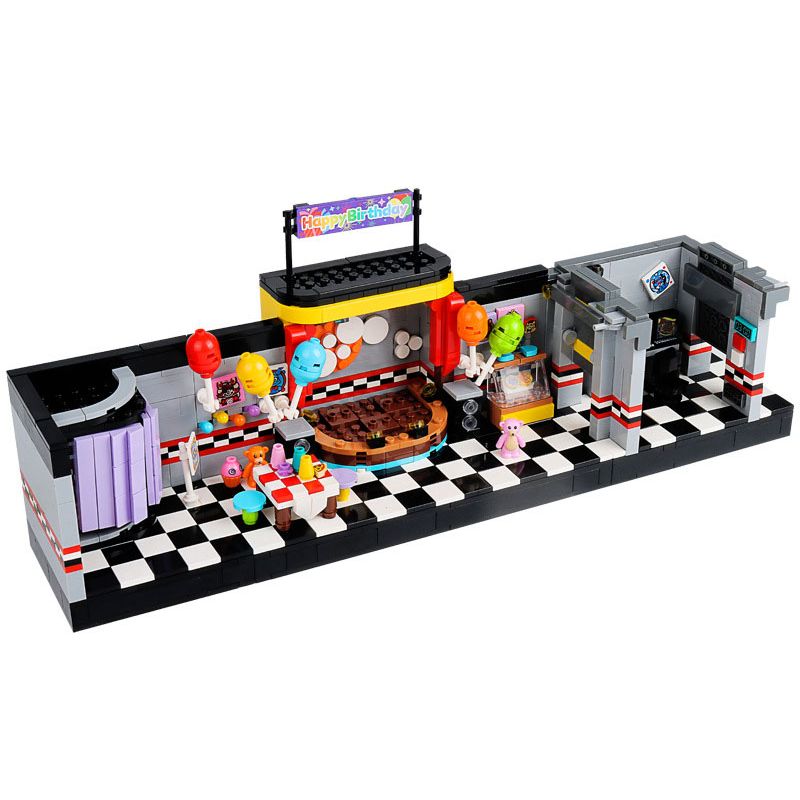 TOKMOC 66039 CẢNH GẤU bộ đồ chơi xếp lắp ráp ghép mô hình 1388 khối