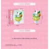 KEEPPLEY K20841 20841 KEM ỐC QUẾ SANRIO NÓN DÂU TÂY GIÒN bộ đồ chơi xếp lắp ráp ghép mô hình SANRIO CHARACTERS 132 khối