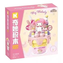 KEEPPLEY K20842 20842 KEM ỐC QUẾ SANRIO NÓN KHOAI MÔN GIÒN bộ đồ chơi xếp lắp ráp ghép mô hình SANRIO CHARACTERS 101 khối