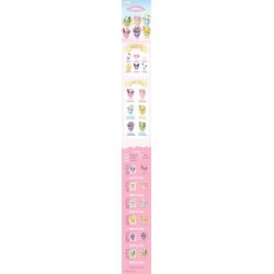 KEEPPLEY K20844 20844 KEM ỐC QUẾ SANRIO GIÒN MÀU CAM bộ đồ chơi xếp lắp ráp ghép mô hình SANRIO CHARACTERS 114 khối