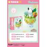 KEEPPLEY K20846 20846 KEM ỐC QUẾ SANRIO NÓN XANH GIÒN bộ đồ chơi xếp lắp ráp ghép mô hình SANRIO CHARACTERS 124 khối
