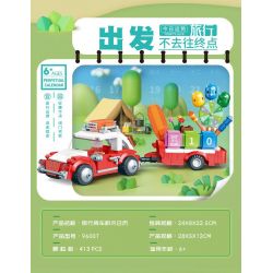 JP 96008 LỊCH THUYỀN GIẤC MƠ bộ đồ chơi xếp lắp ráp ghép mô hình 377 khối