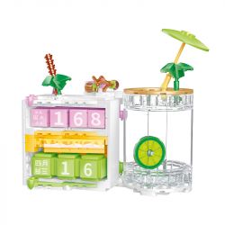 JP 96009 TÌM MỘT LỊCH THÚ VỊ bộ đồ chơi xếp lắp ráp ghép mô hình 420 khối