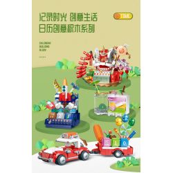 JP 96009 TÌM MỘT LỊCH THÚ VỊ bộ đồ chơi xếp lắp ráp ghép mô hình 420 khối