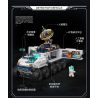 JAKI CK002 SPACE FUN BÌNH MINH THÁM HIỂM ROVER bộ đồ chơi xếp lắp ráp ghép mô hình City BREAKING-DAWN DETECTION VEHICLE Thành Phố