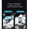 JAKI CK002 SPACE FUN BÌNH MINH THÁM HIỂM ROVER bộ đồ chơi xếp lắp ráp ghép mô hình City BREAKING-DAWN DETECTION VEHICLE Thành Phố