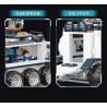 JAKI CK002 SPACE FUN BÌNH MINH THÁM HIỂM ROVER bộ đồ chơi xếp lắp ráp ghép mô hình City BREAKING-DAWN DETECTION VEHICLE Thành Phố