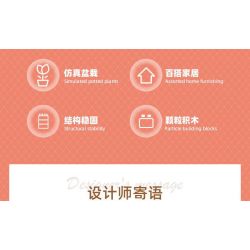 JIESTAR JJ9065 9065 HOA TULIP bộ đồ chơi xếp lắp ráp ghép mô hình Creator ROSE TULIP Sáng Tạo 1011 khối