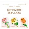 JIESTAR JJ9065 9065 HOA TULIP bộ đồ chơi xếp lắp ráp ghép mô hình Creator ROSE TULIP Sáng Tạo 1011 khối