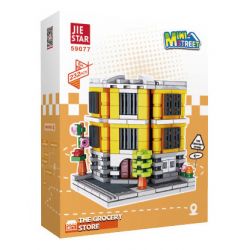 JIESTAR 59077 CỬA HÀNG TẠP HÓA bộ đồ chơi xếp lắp ráp ghép mô hình TIME GROCERY STORE 232 khối