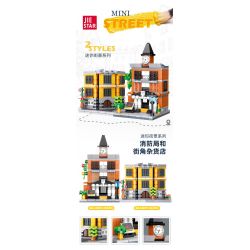 JIESTAR 59077 CỬA HÀNG TẠP HÓA bộ đồ chơi xếp lắp ráp ghép mô hình TIME GROCERY STORE 232 khối
