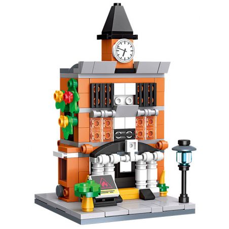 JIESTAR 59078 SỞ CỨU HỎA bộ đồ chơi xếp lắp ráp ghép mô hình FIRE DEPARTMENT 230 khối