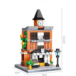 JIESTAR 59078 SỞ CỨU HỎA bộ đồ chơi xếp lắp ráp ghép mô hình FIRE DEPARTMENT 230 khối