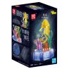 MouldKing 10100 Mould King 10100 THẾ GIỚI DƯỚI NƯỚC HỘP NHẠC CÁ NGỰA bộ đồ chơi xếp lắp ráp ghép mô hình SEAHORSE 424 khối